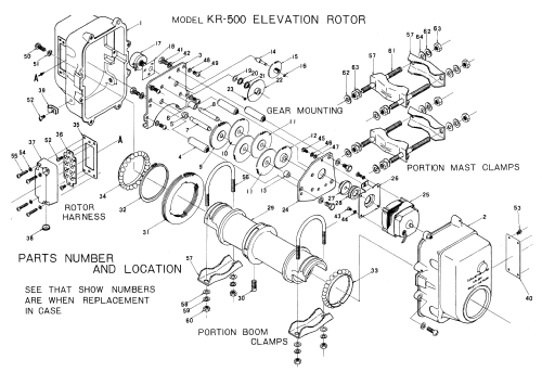 Antenna Elevation Rotator KR-500; KENPRO Industrial Co (ID = 2313998) Amateur-D