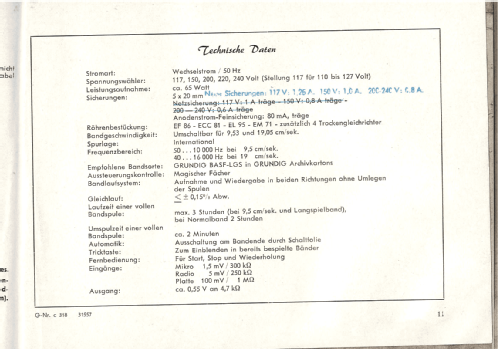 Audicord I TM830 Chassis v. Grundig; Kirsch KG, Hans; (ID = 2699677) teaching