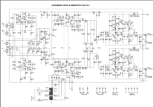 HiFi Verstärker ES 20; Klein & Hummel; (ID = 919220) Ampl/Mixer