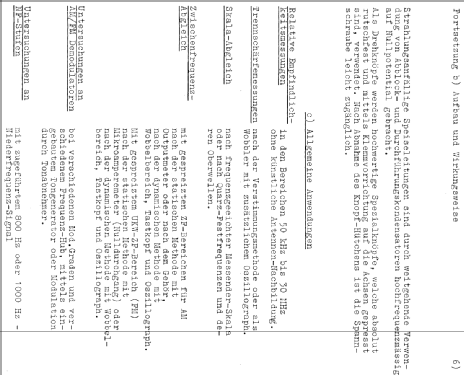 Radiotest MS-5; Klein & Hummel; (ID = 147725) Equipment