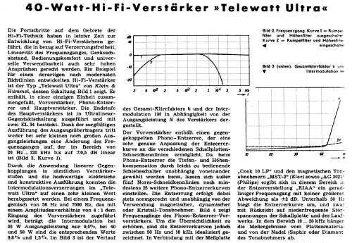 Telewatt Ultra ; Klein & Hummel; (ID = 2515654) Ampl/Mixer