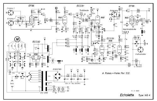 Echolette NG4; Echolette Marke / (ID = 1890794) Enrég.-R