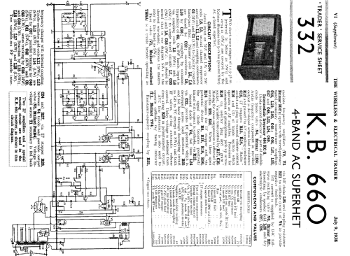 KB 660; Kolster Brandes Ltd. (ID = 1043620) Radio