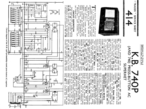 KB 740; Kolster Brandes Ltd. (ID = 1309017) Radio