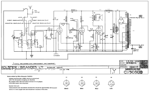 Kobra KB 305; Kolster Brandes Ltd. (ID = 1984241) Radio