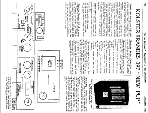 New Pup KB 397; Kolster Brandes Ltd. (ID = 1360708) Radio