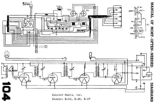 K-22 ; Kolster; USA (ID = 750307) Radio