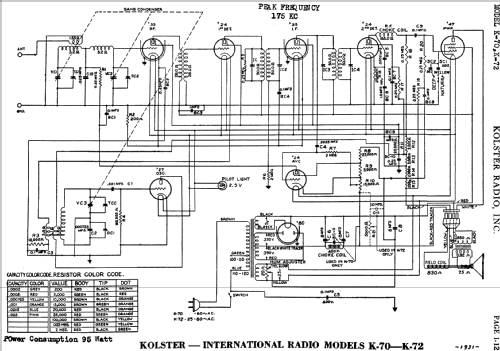 K-70 ; Kolster; USA (ID = 750761) Radio