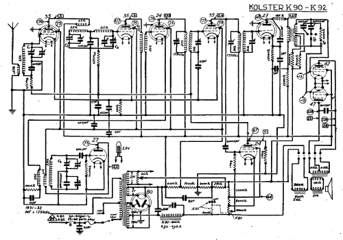 K-90 ; Kolster; USA (ID = 381728) Radio