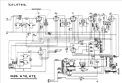 K-70 ; Kolster; USA (ID = 1520134) Radio