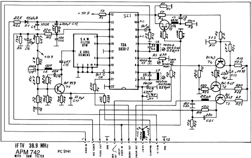 Antennenmessgerät APM 742; König Electronic (ID = 2575074) Equipment