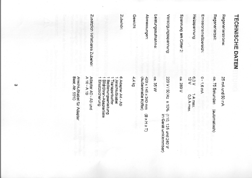 Bildröhrenregeneriergerät TR650 ; König Electronic (ID = 1503098) Equipment