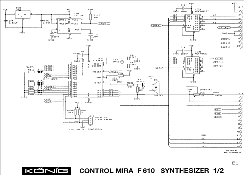 TV-Pattern Generator F-610 ; König Electronic (ID = 766841) Equipment