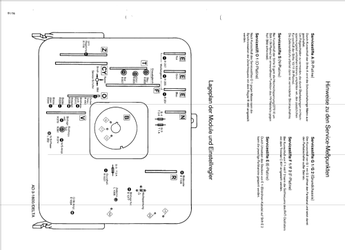 Color Portable 56 502 Art. Nr. 676/535 /06 /09; Neckermann-Versand (ID = 1207050) Television