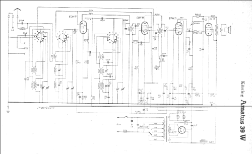 Amatus 39W; Körting-Radio; (ID = 4689) Radio