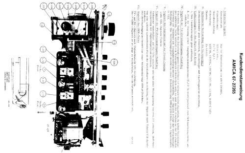 Amica 67; Körting-Radio; (ID = 754541) Radio