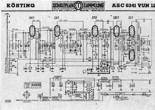 ASC6341-12; Körting-Radio; (ID = 28935) Radio