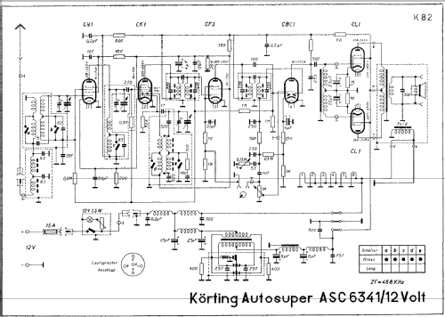 ASC6341-12; Körting-Radio; (ID = 653855) Radio