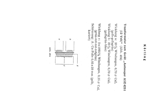 ASE4251; Körting-Radio; (ID = 340820) Car Radio