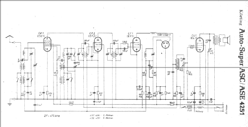 ASE4251; Körting-Radio; (ID = 4695) Car Radio