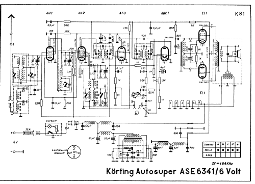 ASE6341-6; Körting-Radio; (ID = 44525) Radio