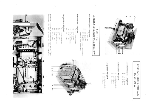 Band-Selector SB3330W; Körting-Radio; (ID = 24623) Radio