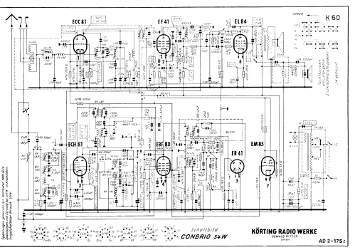 Conbrio 54W; Körting-Radio; (ID = 44584) Radio