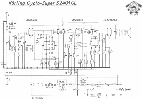 Cyclo-Super S2401GL; Körting-Radio; (ID = 1006900) Radio
