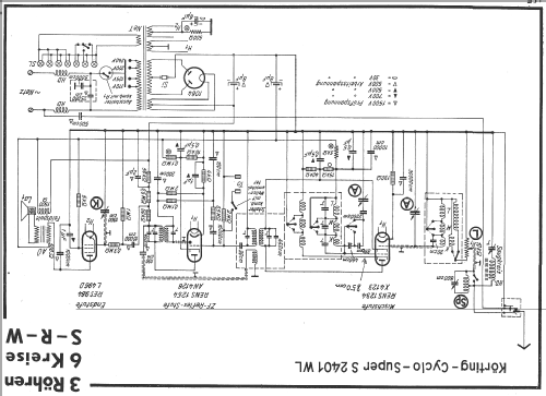 Cyclo-Super S2401WL; Körting-Radio; (ID = 14315) Radio