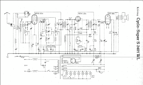 Cyclo-Super S2401WL; Körting-Radio; (ID = 4706) Radio