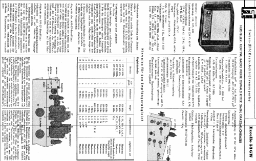 Excello 53GW; Körting-Radio; (ID = 1012970) Radio