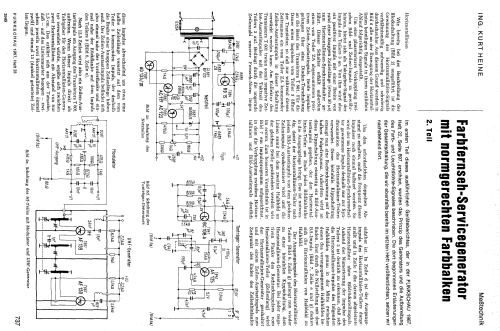 Farbfernseh-Servicegenerator 82 510; Körting-Radio; (ID = 254383) Equipment