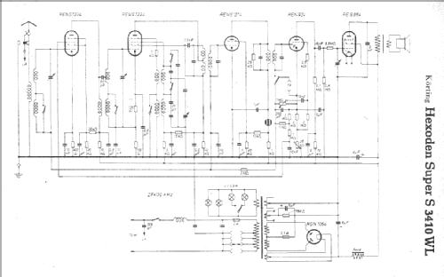 Hexodensuper S3410WL; Körting-Radio; (ID = 4711) Radio