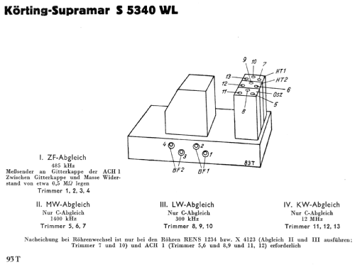 Körting Supramar S5340WL; Körting-Radio; (ID = 14376) Radio