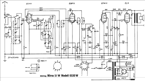 Miros 6530W; Körting-Radio; (ID = 714509) Radio