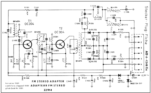 FM-Stereo Adapter Multiplex-Decoder 22914; Körting-Radio; (ID = 681524) mod-past25