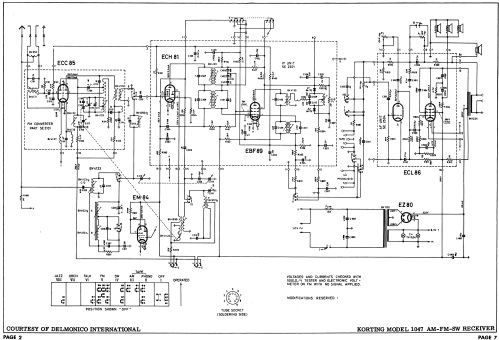 Delmonico Novum 1047 Ch= 24433; Körting-Radio; (ID = 2525333) Radio