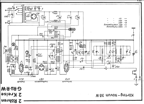 Novum 38 GB2207W; Körting-Radio; (ID = 14281) Radio