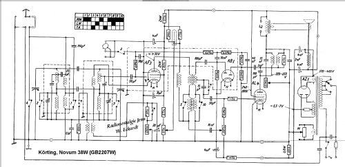 Novum 38 GB2207W; Körting-Radio; (ID = 513667) Radio