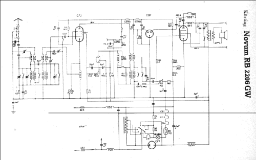 Novum RB2206GW; Körting-Radio; (ID = 4737) Radio