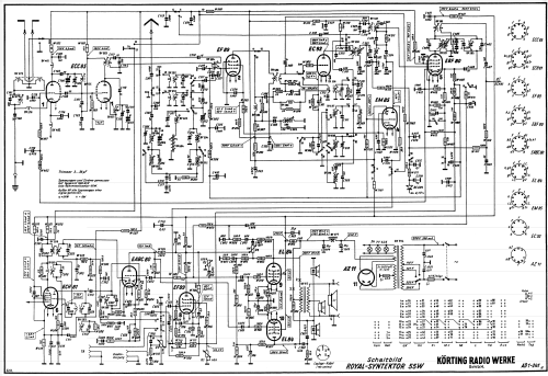 Royal-Syntektor 55W; Körting-Radio; (ID = 9546) Radio