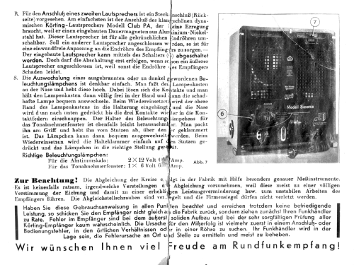 Saxonia RB3300GW; Körting-Radio; (ID = 1353693) Radio