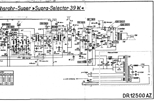 Supra-Selector 39W; Körting-Radio; (ID = 196631) Radio