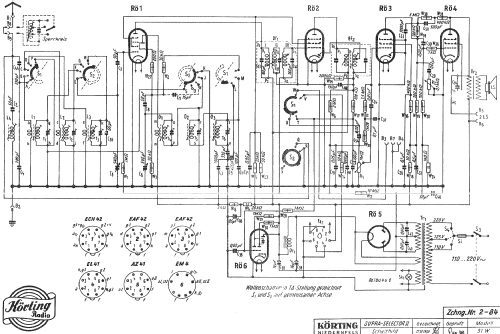 Supra-Selector 51W; Körting-Radio; (ID = 1466016) Radio