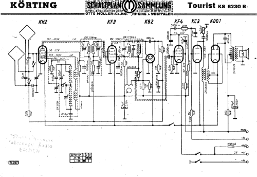 Tourist 38 KS6230B; Körting-Radio; (ID = 241198) Radio