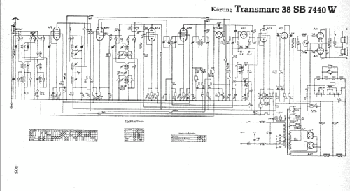 Transmare 38 SB7440W; Körting-Radio; (ID = 4784) Radio