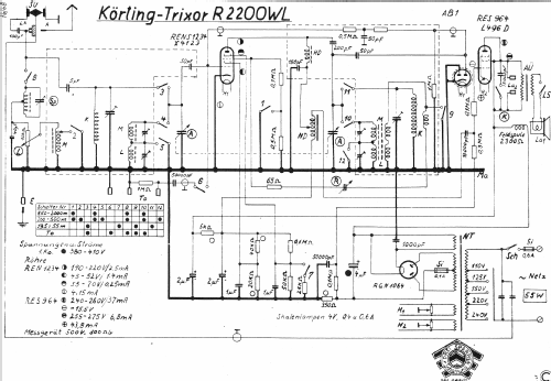 Trixor R2200WL; Körting-Radio; (ID = 1052593) Radio