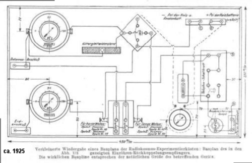 Radio-Experimentierkasten III ; Kosmos, Franckh´sche (ID = 96769) Kit