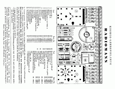 Radiomann EF98 20. Auflage; Kosmos, Franckh´sche (ID = 40413) Kit