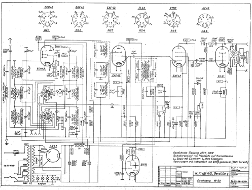 Domklang W50 83-76-5203; Krefft AG, W.; (ID = 15437) Radio